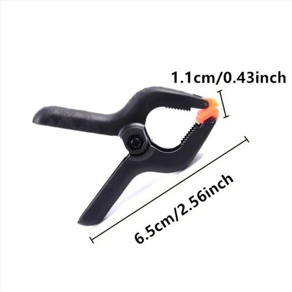 5 pcs Heavy-Duty Plastic Background Clips for Woodworking and Photography - Picture 3 of 3